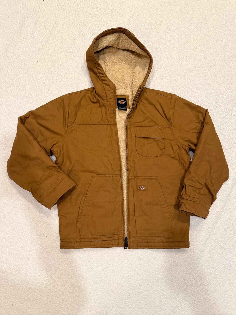 Men’s Dickies TJ350 Canvas Sherpa Work Jacket